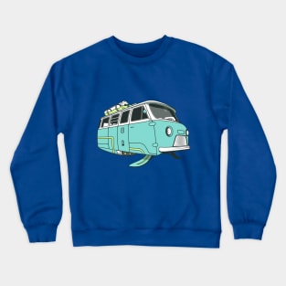 Retrofuturistic car Crewneck Sweatshirt